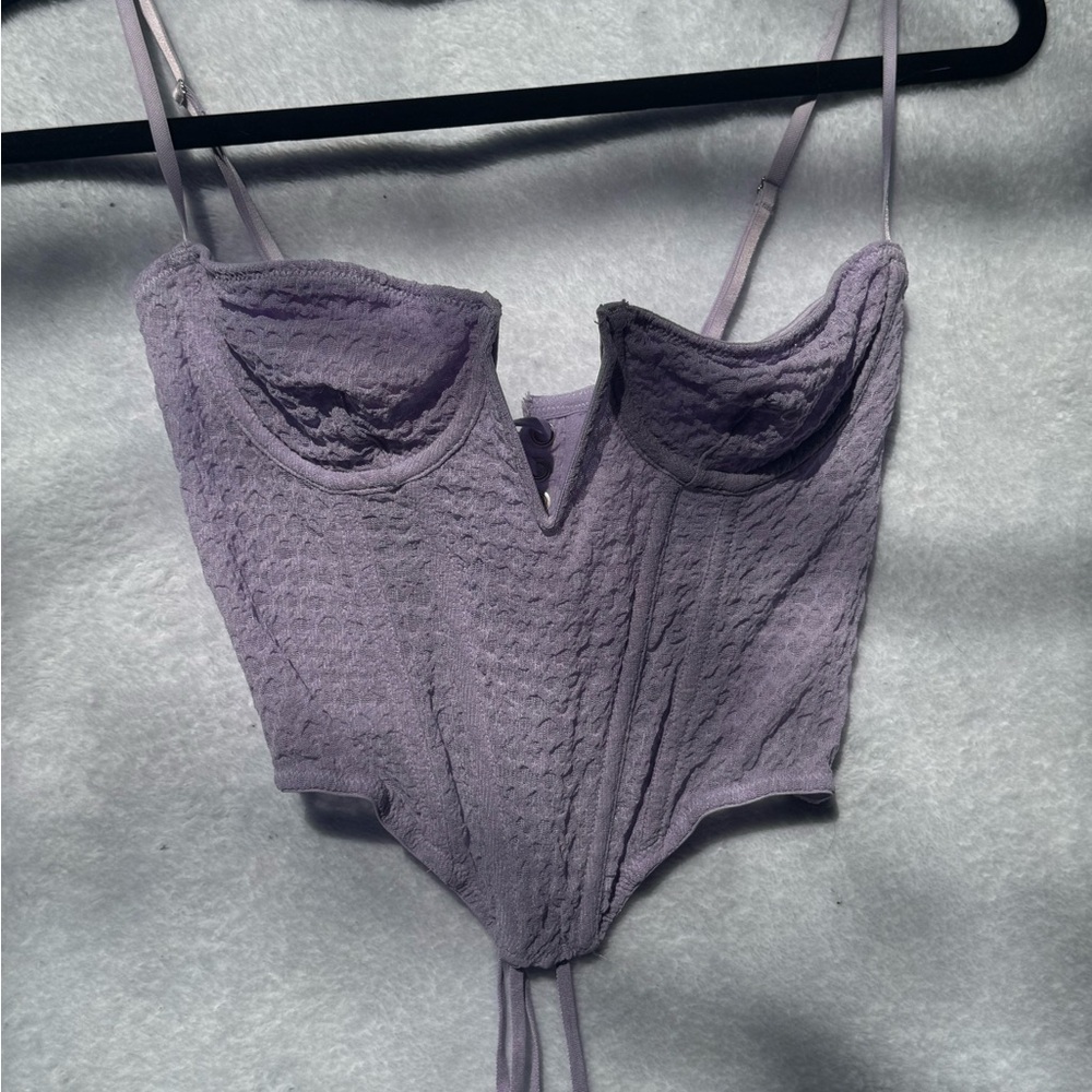 Urban Outfitters Purple Crop Top
